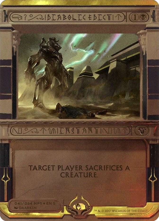 Image for Diabolic Edict (41) - Magic: The Gathering