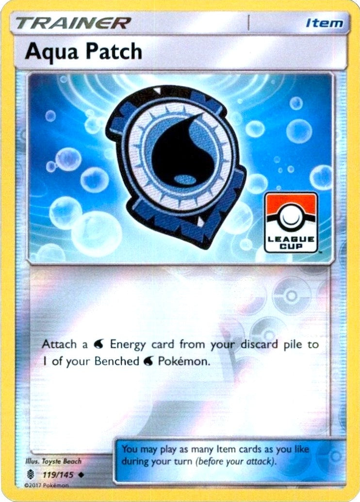Image for Aqua Patch - 119/145 (League Cup) (119/145) (PR) - Pokemon