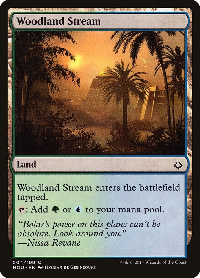 Image for Woodland Stream (204) (HOU) - Magic: The Gathering