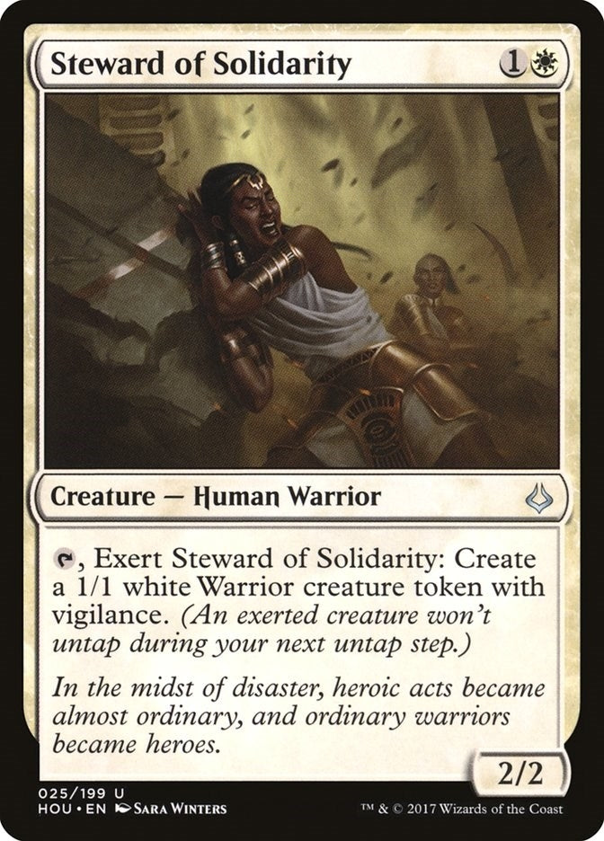 Image for Steward of Solidarity (25) (HOU) - Magic: The Gathering