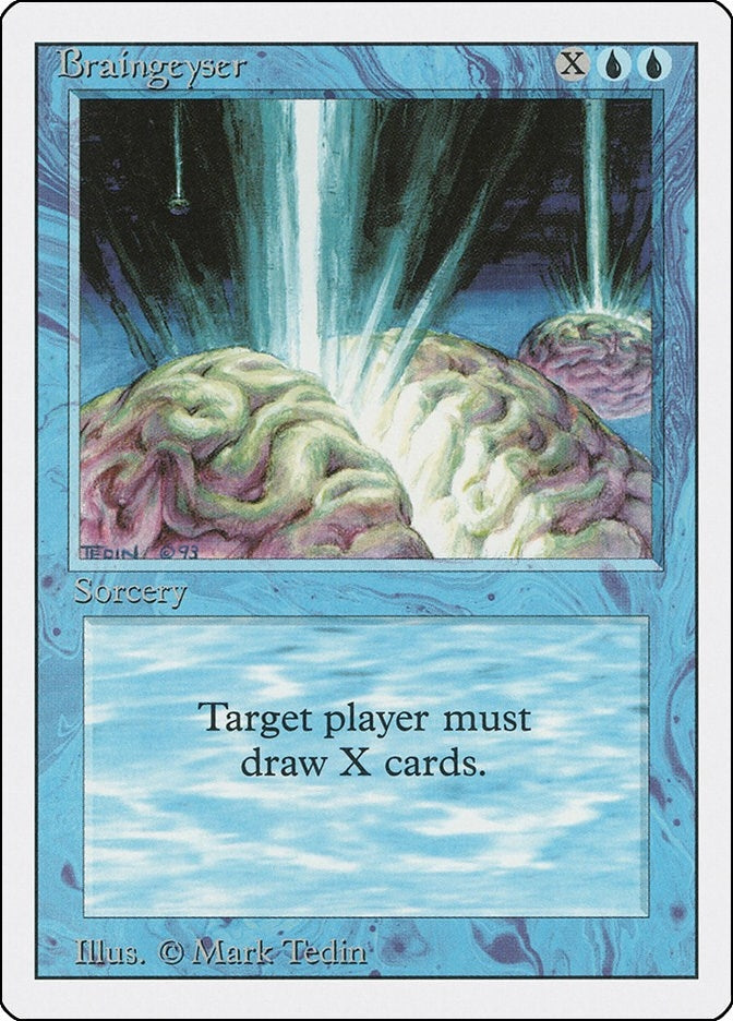 Image for Braingeyser - Magic: The Gathering