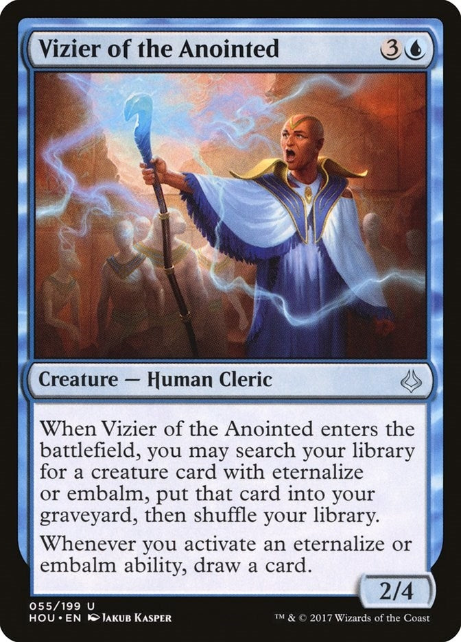 Image for Vizier of the Anointed (55) (HOU) - Magic: The Gathering