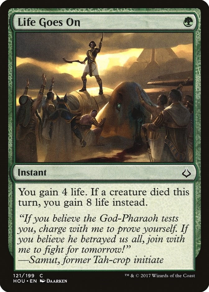 Image for Life Goes On (121) - Magic: The Gathering