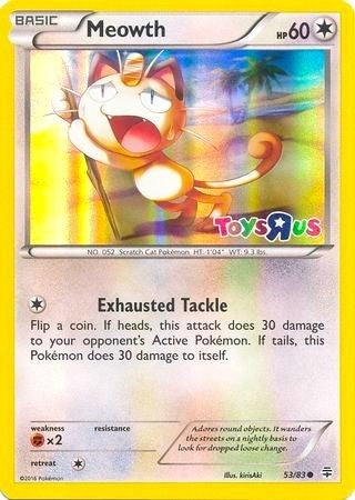 Image for Meowth - 53/83 (Toys R Us Promo) (053/083) (MCAP) - Pokemon