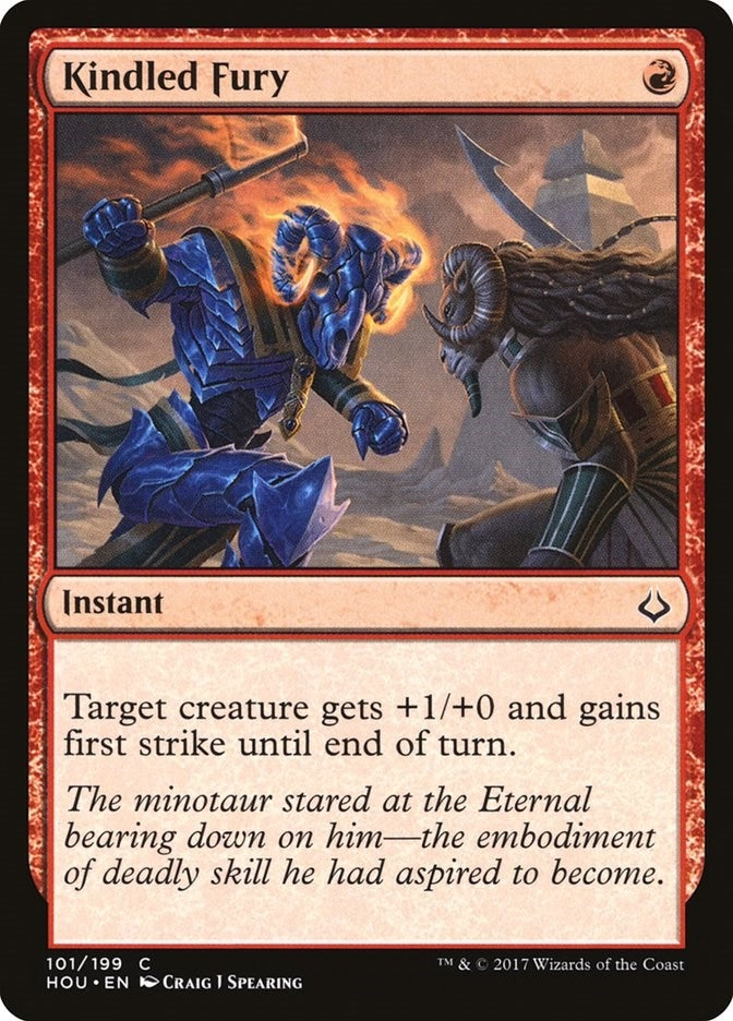 Image for Kindled Fury (101) - Magic: The Gathering