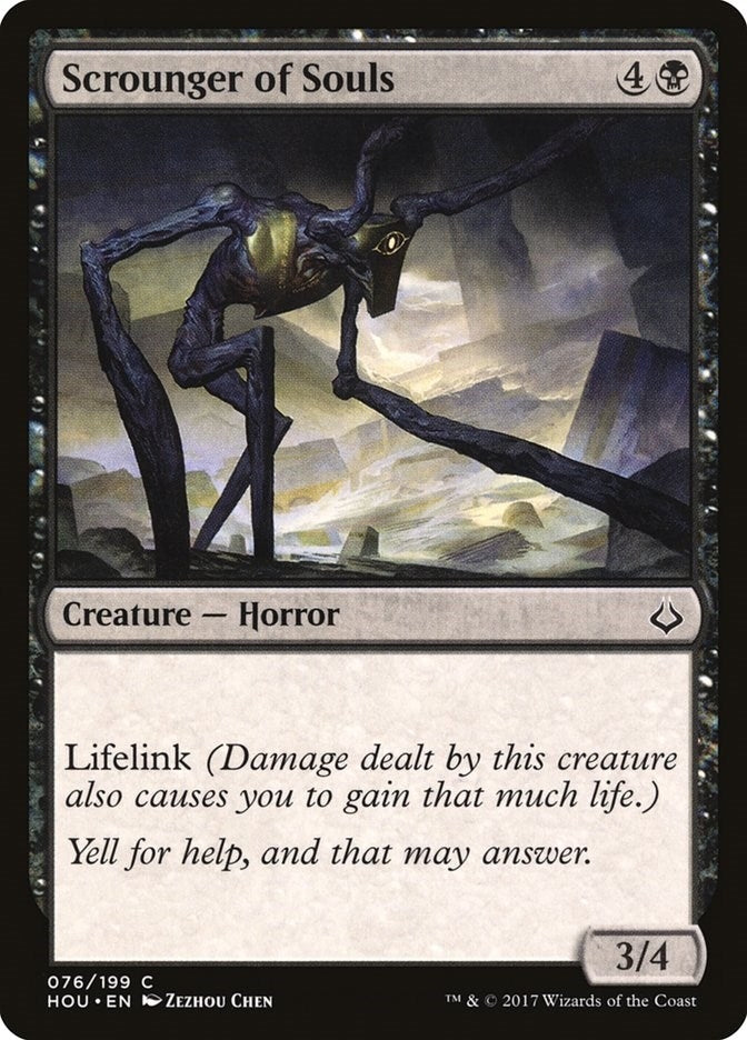 Image for Scrounger of Souls (76) (HOU) - Magic: The Gathering