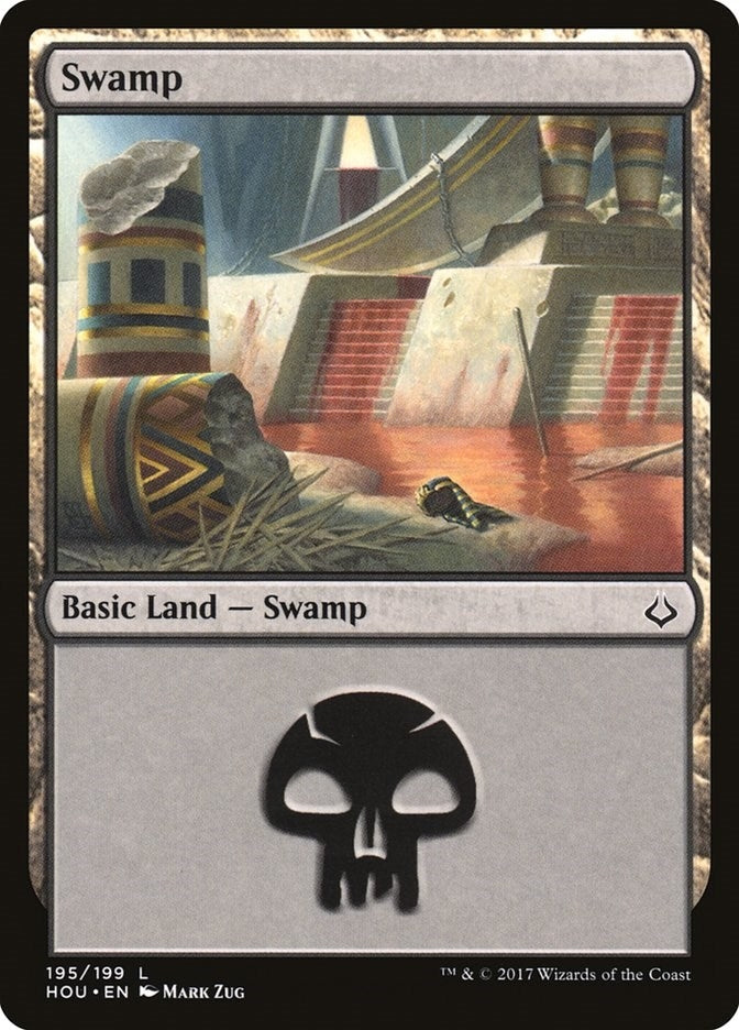 Image for Swamp (195) (195) - Magic: The Gathering