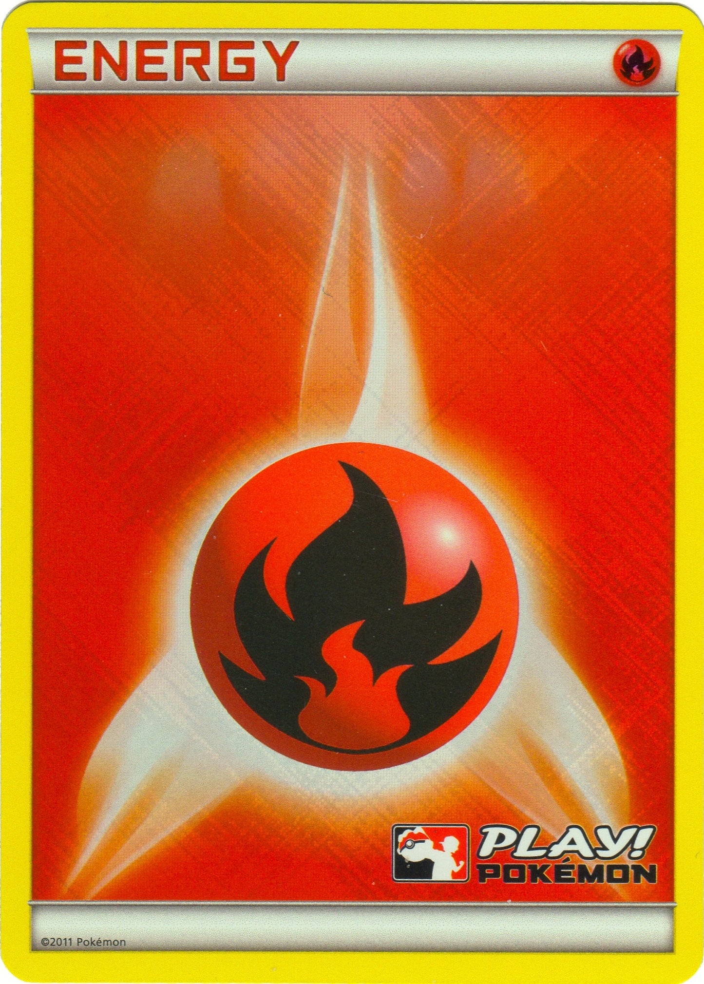 Image for Fire Energy (2011 Play! Pokemon) (PR) - Pokemon