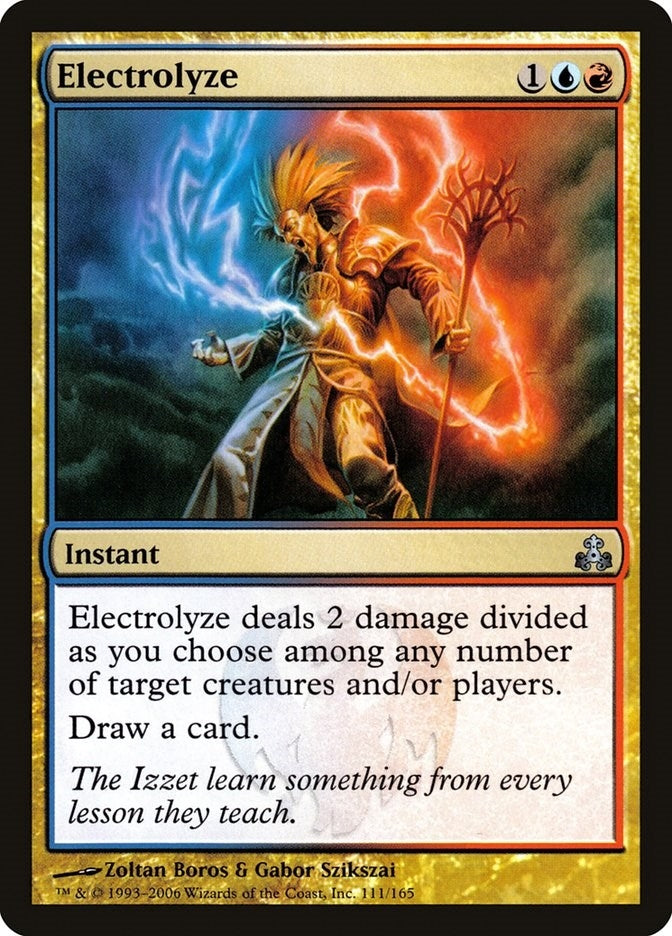 Image for Electrolyze (111) (GPT) - Magic: The Gathering