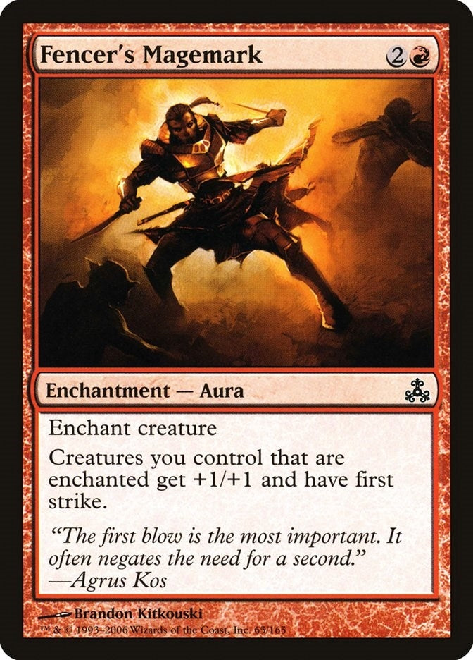 Image for Fencer's Magemark (65) - Magic: The Gathering