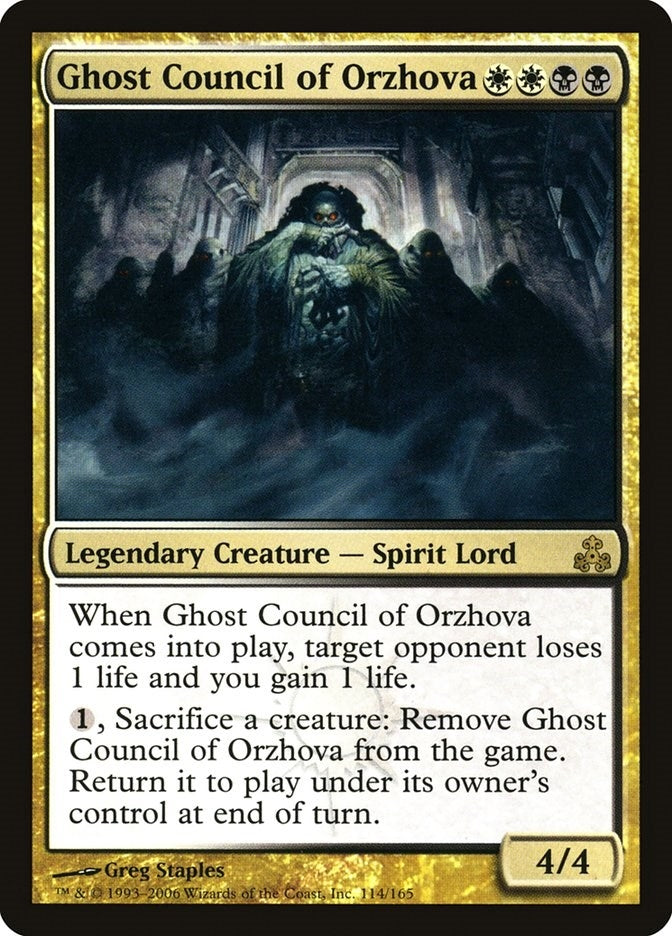 Image for Ghost Council of Orzhova (114) (GPT) - Magic: The Gathering