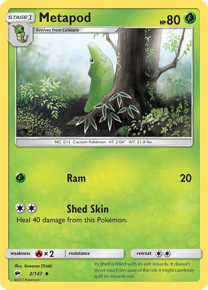 Metapod (2/147) (SM03)