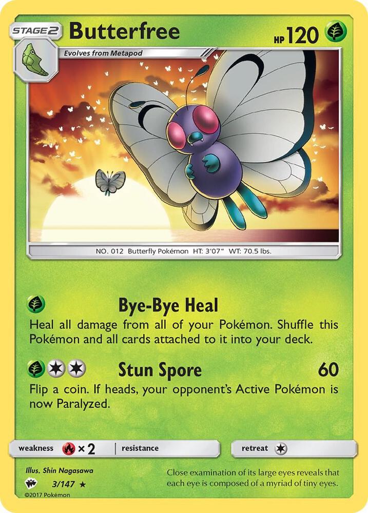 Butterfree (3/147) (SM03)