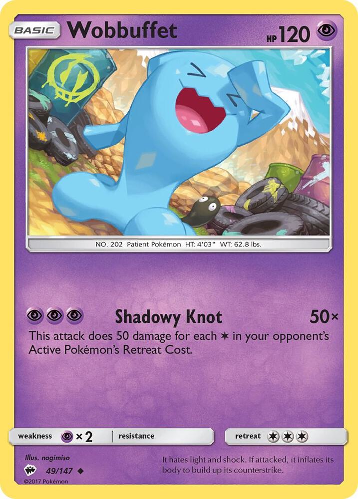 Image for Wobbuffet (49/147) (SM03) - Pokemon