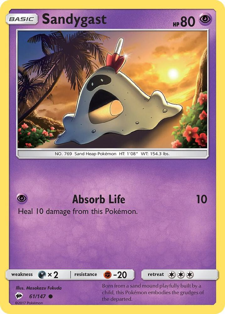 Image for Sandygast (61/147) (SM03) - Pokemon