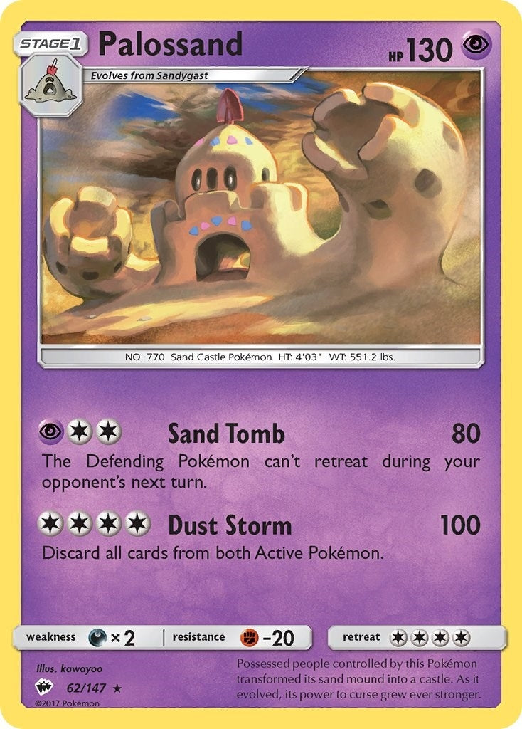 Image for Palossand (62/147) (SM03) - Pokemon