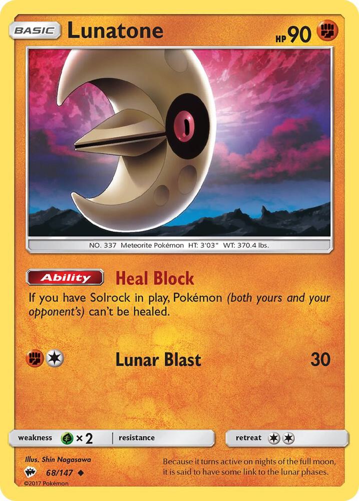 Lunatone (68/147) (SM03)