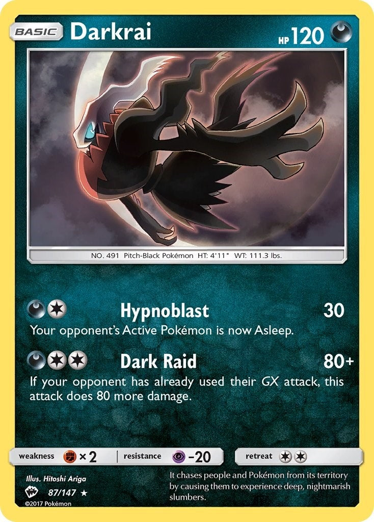 Image for Darkrai (87/147) (SM03) - Pokemon