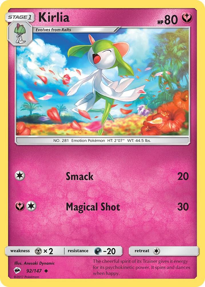 Image for Kirlia (92/147) (SM03) - Pokemon