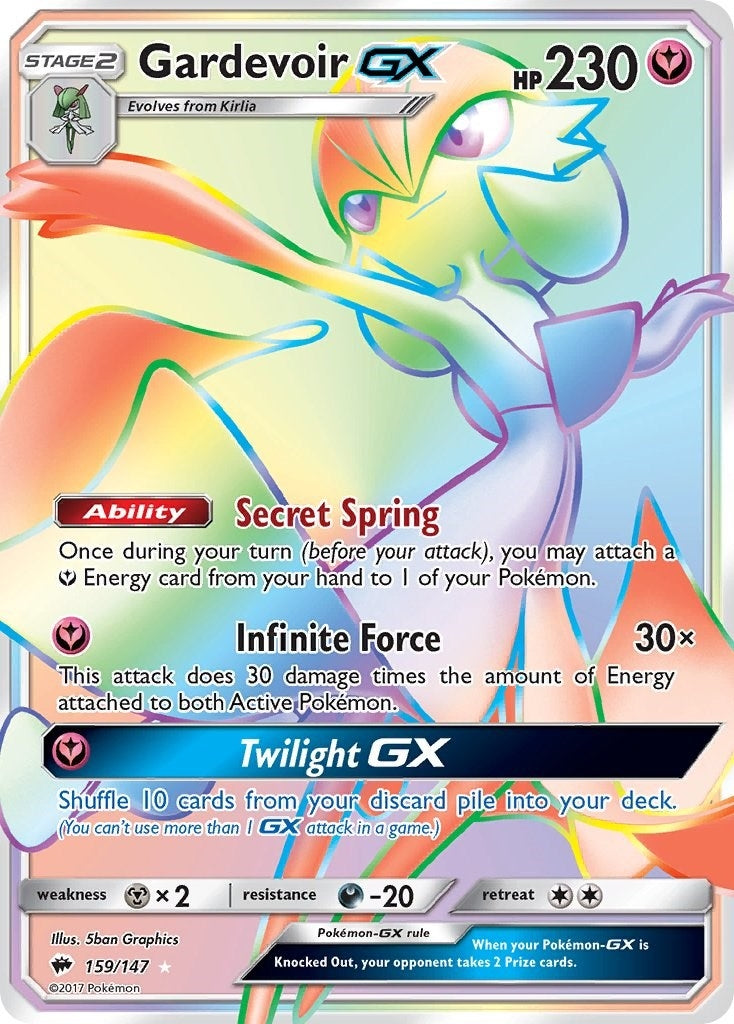 Image for Gardevoir GX (Secret) (159/147) (SM03) - Pokemon