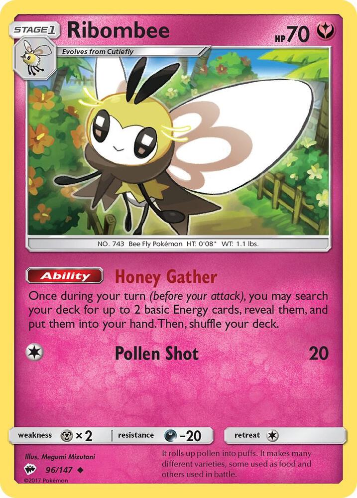 Image for Ribombee (96/147) (SM03) - Pokemon