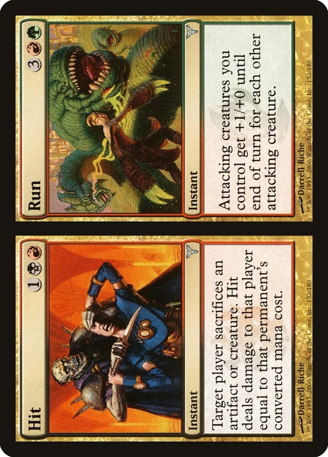 Image for Hit // Run (152) (DIS) - Magic: The Gathering