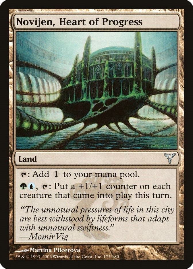 Image for Novijen, Heart of Progress (175) (DIS) - Magic: The Gathering
