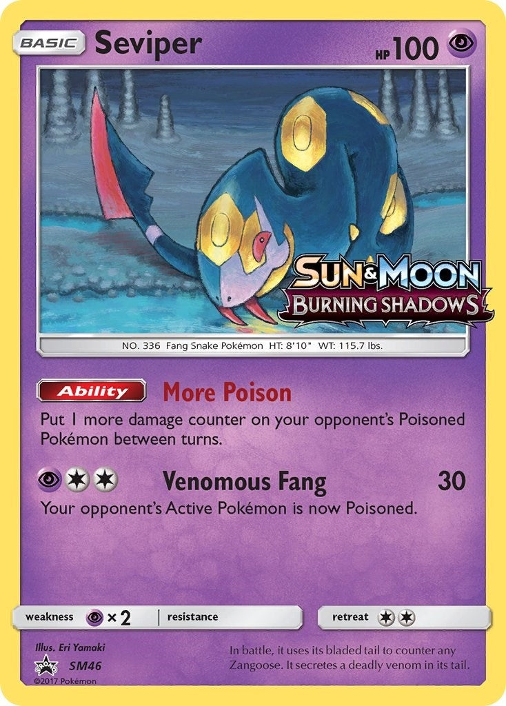 Image for Seviper - SM46 (Prerelease) (SM46) (SMP) - Pokemon