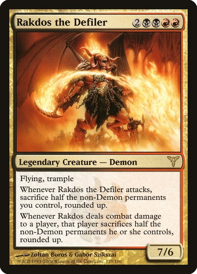 Image for Rakdos the Defiler (129) - Magic: The Gathering