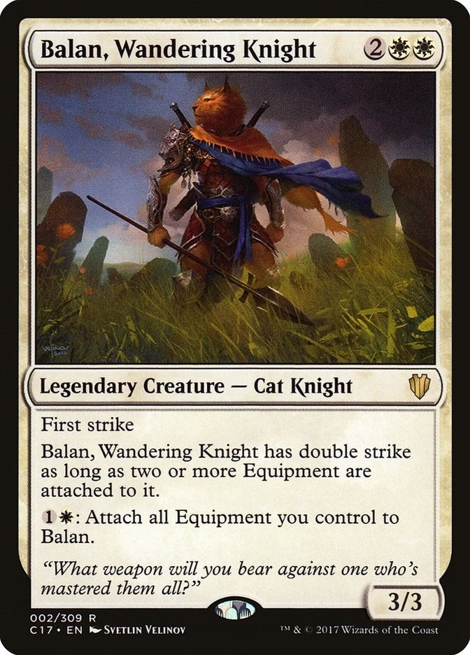 Image for Balan, Wandering Knight (2) - Magic: The Gathering