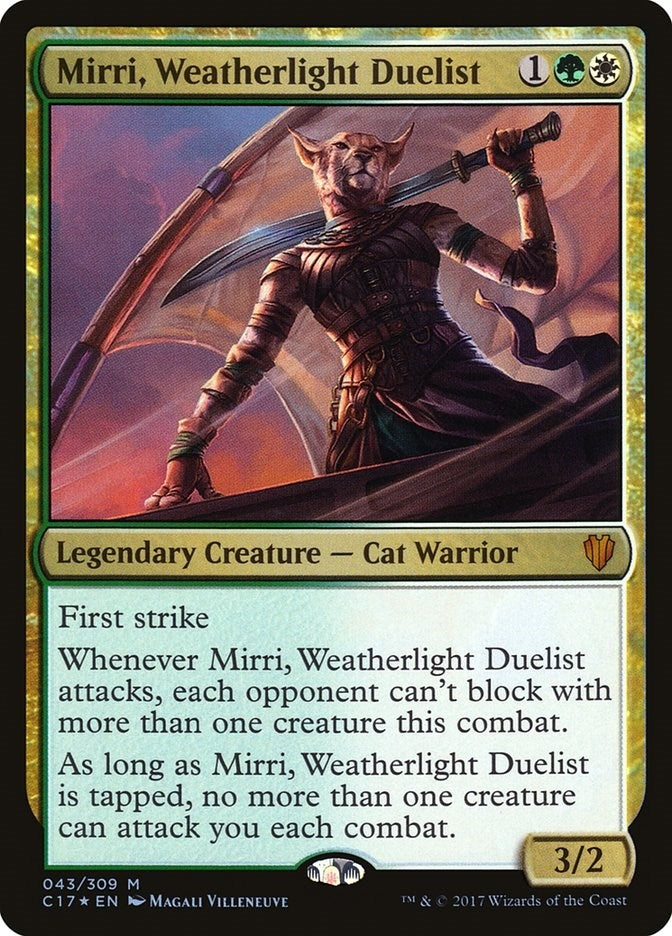 Image for Mirri, Weatherlight Duelist (43) (C17) - Magic: The Gathering