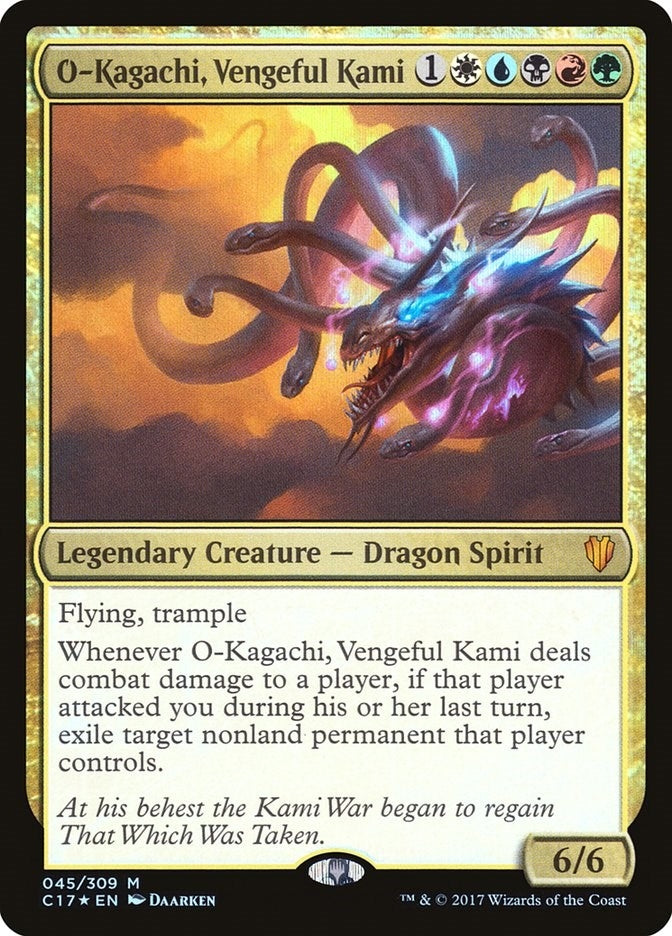 Image for O-Kagachi, Vengeful Kami (45) (C17) - Magic: The Gathering