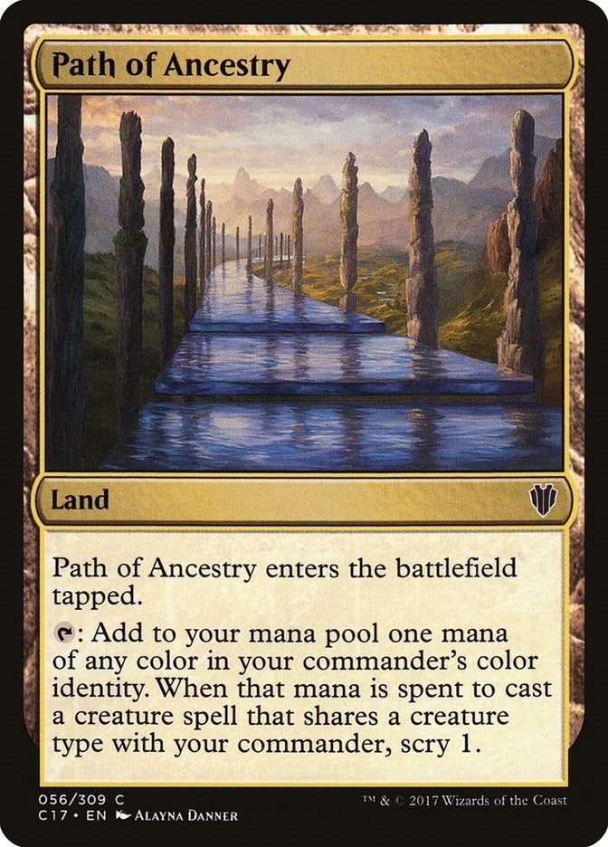 Image for Path of Ancestry (56) (C17) - Magic: The Gathering