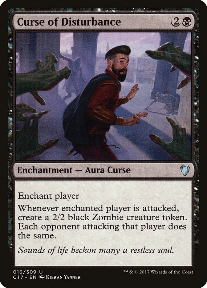 Image for Curse of Disturbance (16) (C17) - Magic: The Gathering