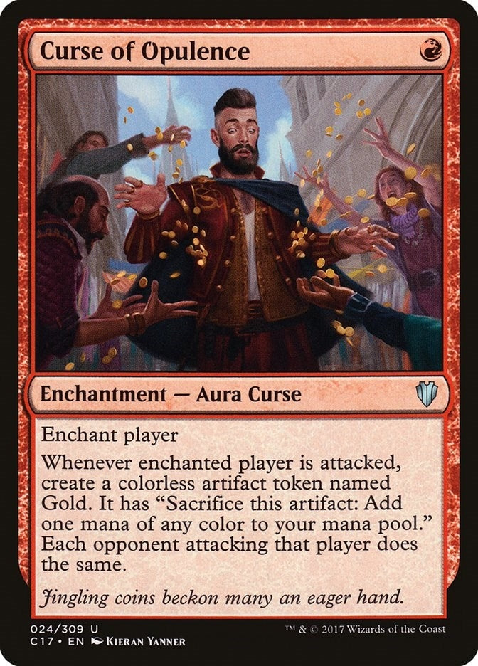 Image for Curse of Opulence (24) (C17) - Magic: The Gathering