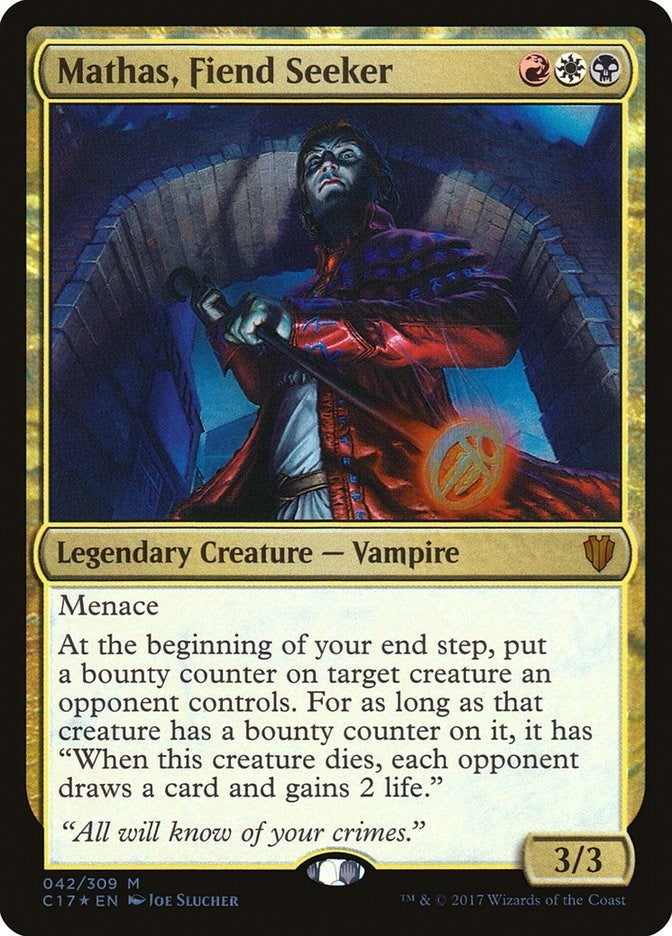 Image for Mathas, Fiend Seeker (42) - Magic: The Gathering