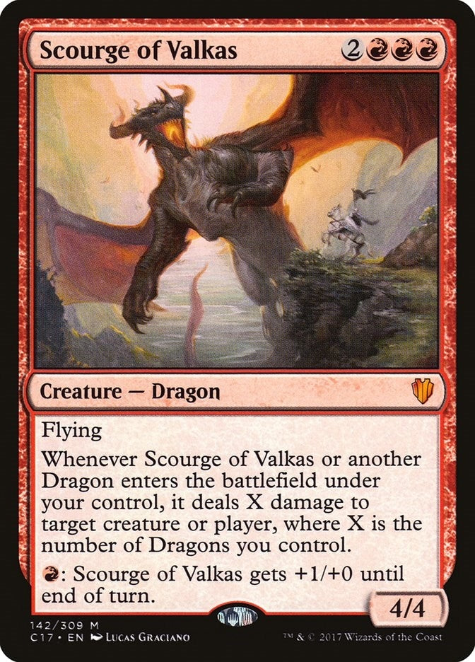 Image for Scourge of Valkas (142) - Magic: The Gathering