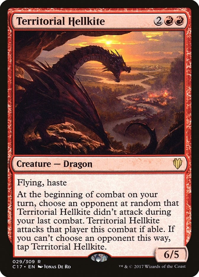 Image for Territorial Hellkite (29) - Magic: The Gathering