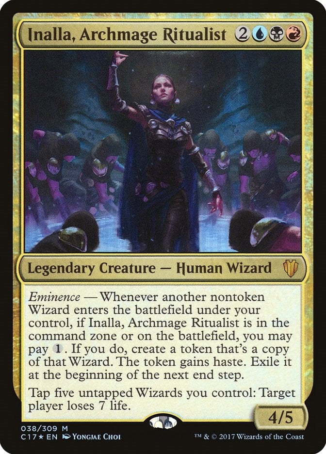 Image for Inalla, Archmage Ritualist (38) - Magic: The Gathering