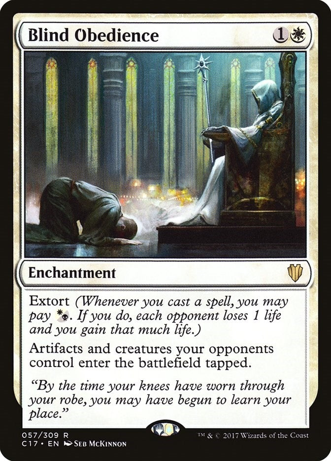 Image for Blind Obedience (57) - Magic: The Gathering