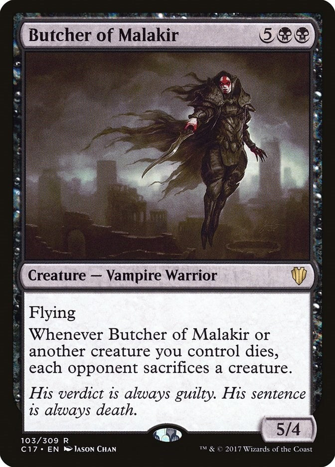 Image for Butcher of Malakir (103) (C17) - Magic: The Gathering