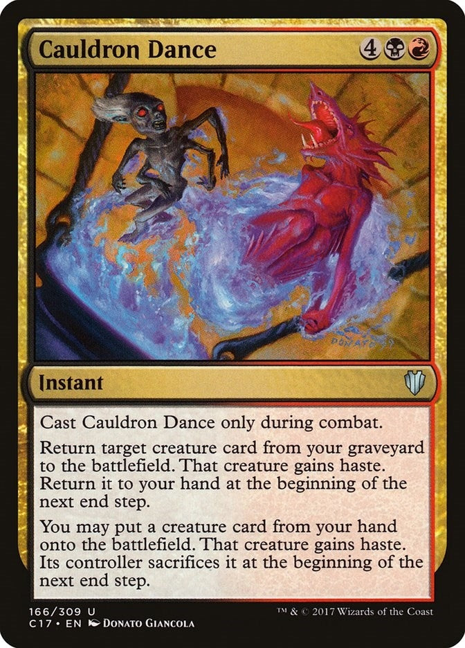 Image for Cauldron Dance (166) - Magic: The Gathering