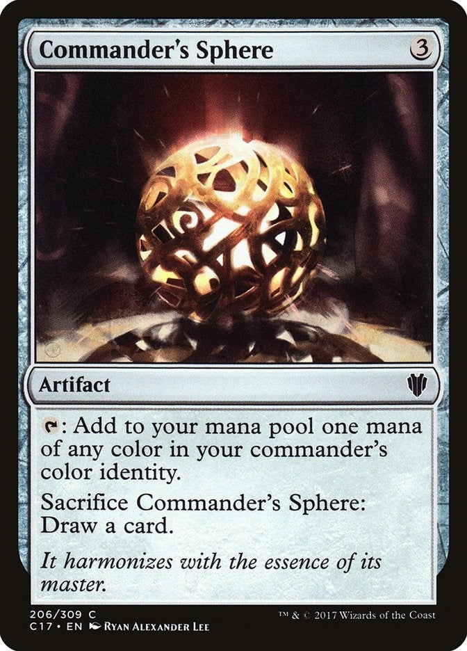 Image for Commander's Sphere (206) (C17) - Magic: The Gathering
