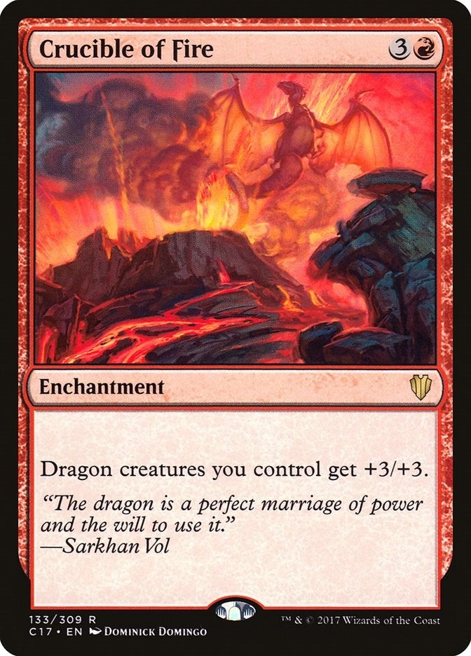 Image for Crucible of Fire (133) (C17) - Magic: The Gathering