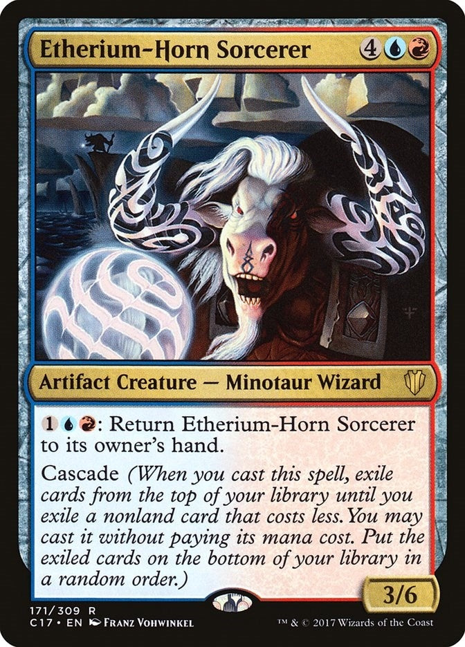 Image for Etherium-Horn Sorcerer (171) - Magic: The Gathering