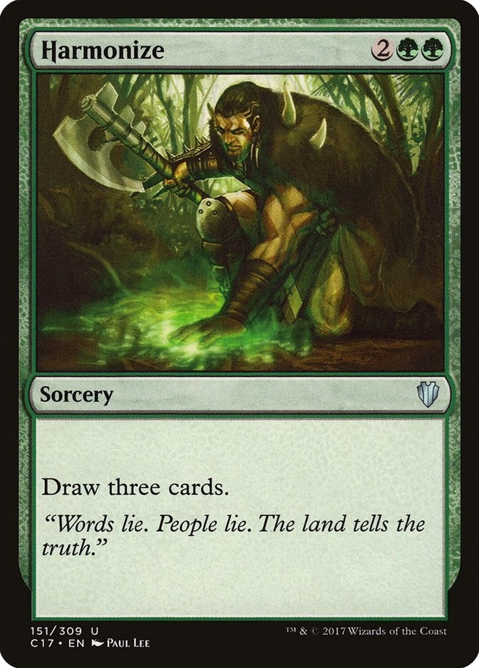 Image for Harmonize (151) - Magic: The Gathering