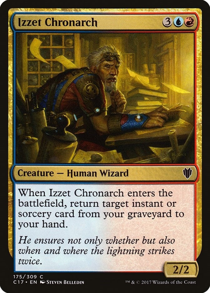 Image for Izzet Chronarch (175) (C17) - Magic: The Gathering