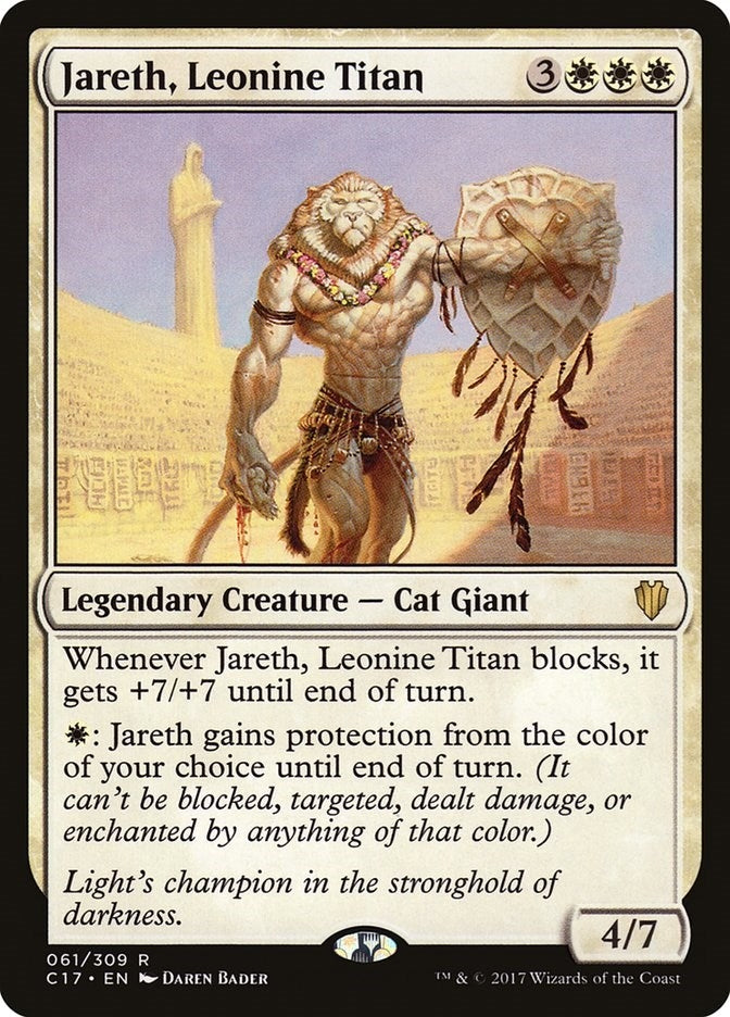 Image for Jareth, Leonine Titan (61) - Magic: The Gathering