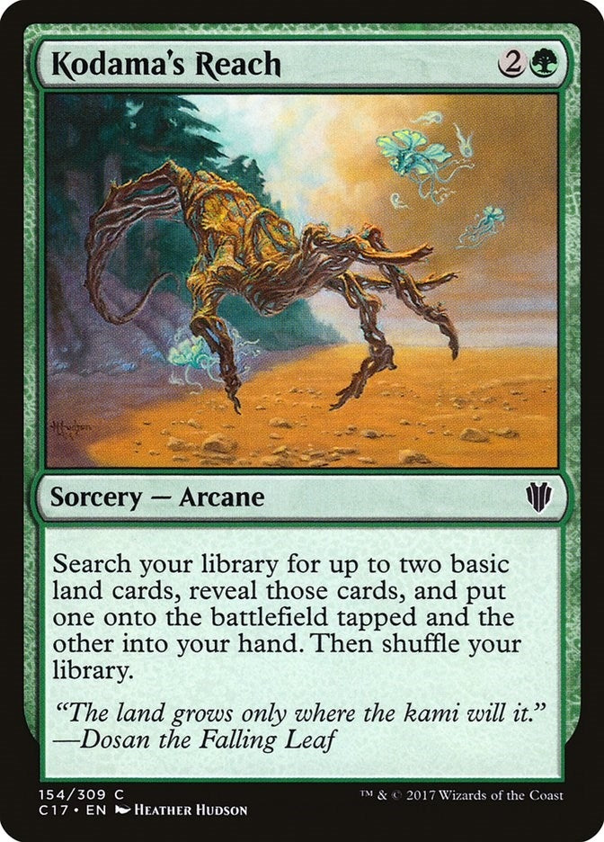 Image for Kodama's Reach (154) (C17) - Magic: The Gathering