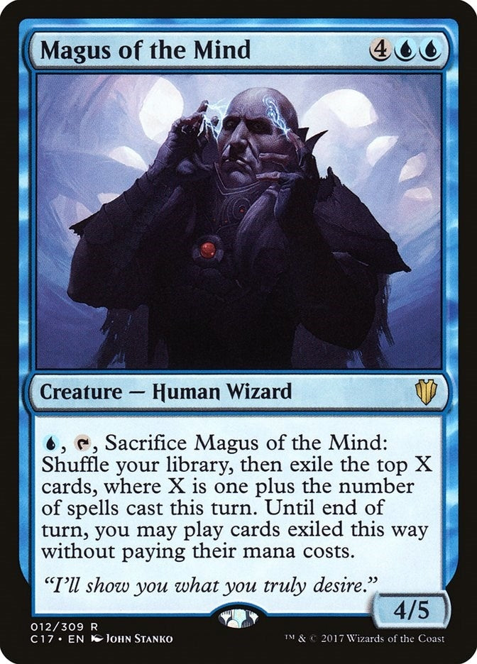 Image for Magus of the Mind (12) (C17) - Magic: The Gathering